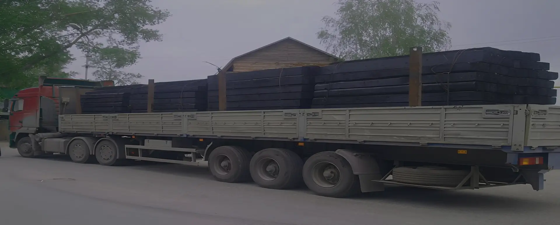Сервис от транспортной компании по доставке шпал по России из Ульяновска автотранспортом